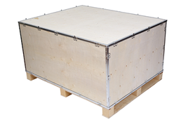 wooden box package